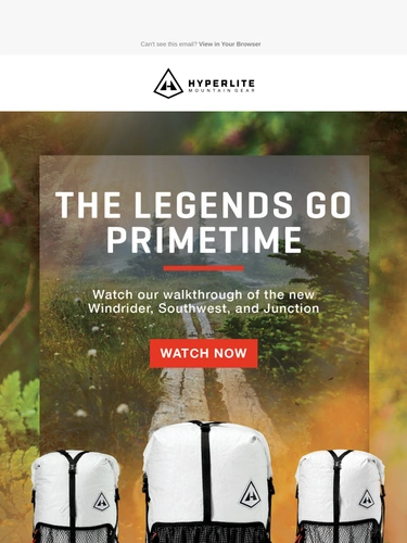 Hyperlite Mountain Gear Sale Announcement
