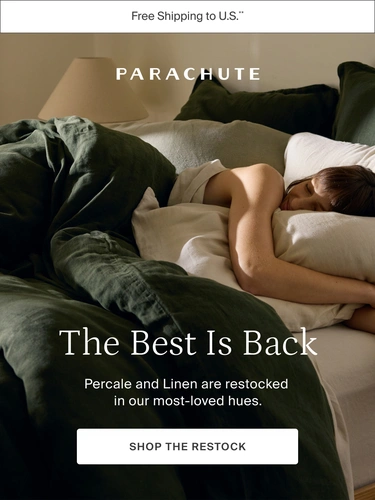 Parachute Home Sale Announcement