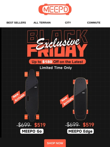 Meepo Board Sale Announcement