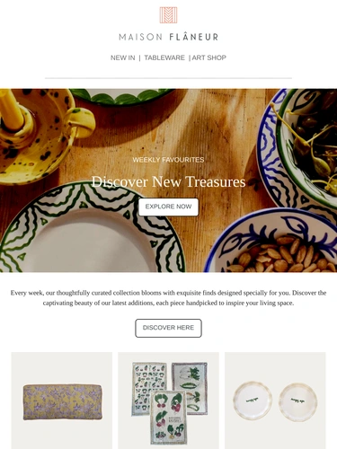 Maison Flaneur Sale Announcement