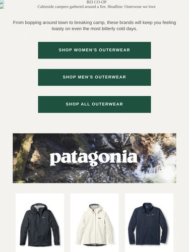 REI Sale Announcement