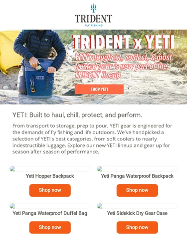 Trident Fly Fishing Sale Announcement