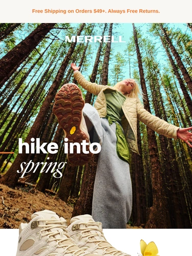 Merrell Sale Announcement