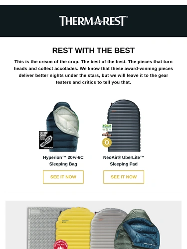 Therm-a-Rest Newsletter
