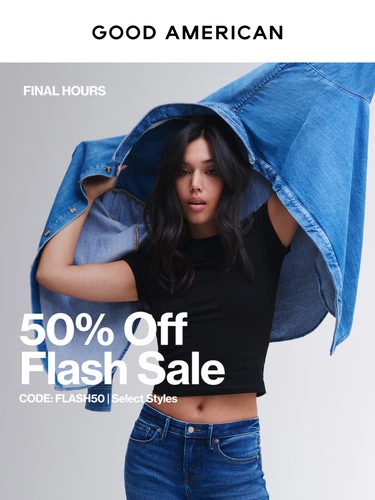 Good American Sale Announcement