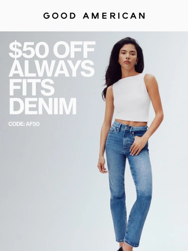 Good American Sale Announcement