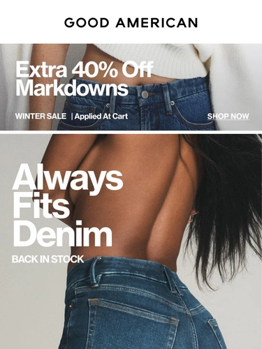 Good American Newsletter