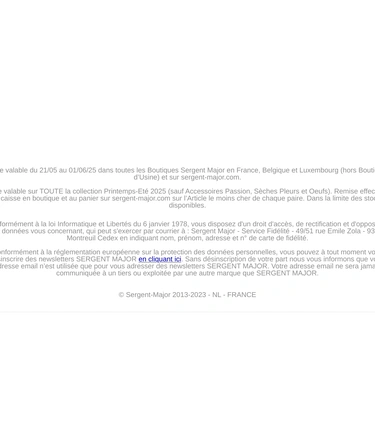 Sergent Major Sale Announcement