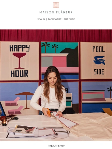 Maison Flaneur Newsletter