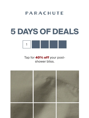 Parachute Home Sale Announcement