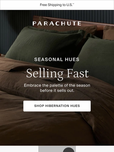 Parachute Home Sale Announcement
