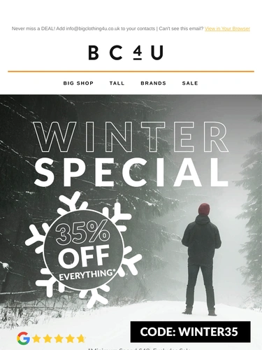 BigClothing4U Holiday Campaign