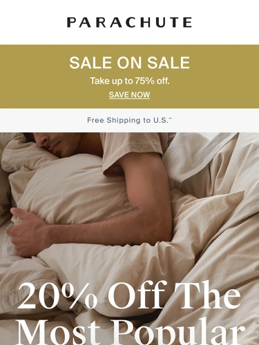 Parachute Home Sale Announcement