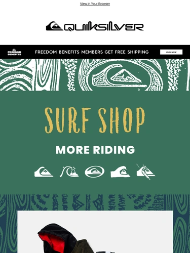 Quiksilver Sale Announcement