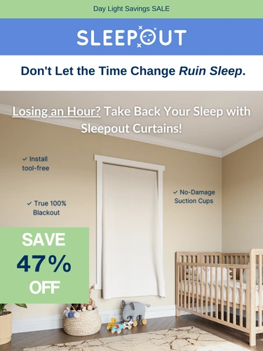 Sleepout Sale Announcement