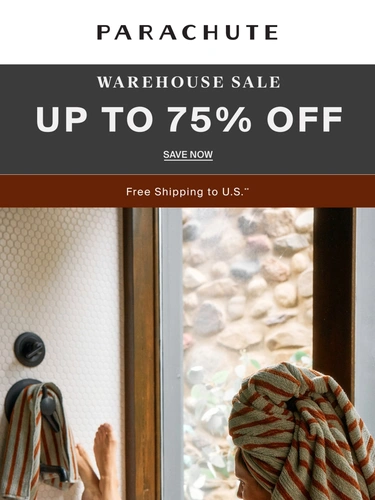 Parachute Home Sale Announcement