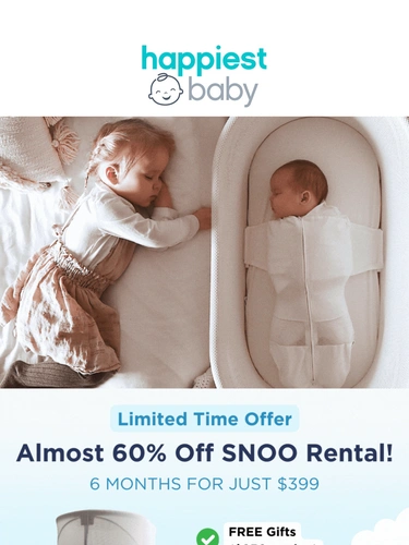 Happiest Baby Sale Announcement