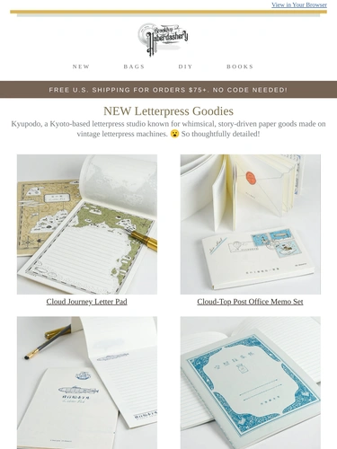 Brooklyn Haberdashery Sale Announcement