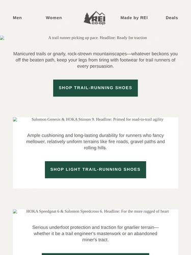 REI Newsletter