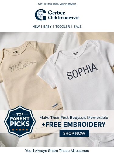 Gerber Childrenswear Product Launch
