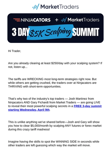Market Traders Newsletter