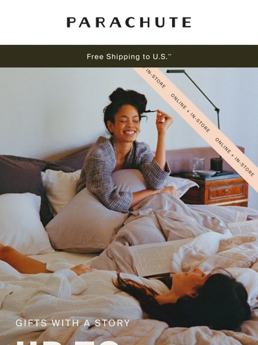 Parachute Home Sale Announcement