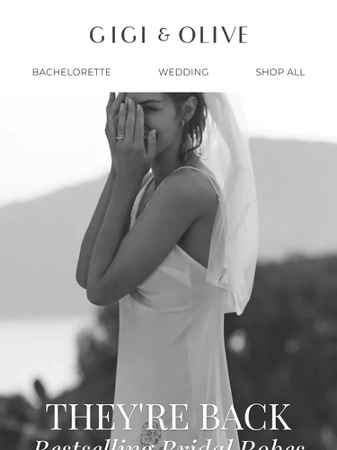 Gigi and Olive Sale Announcement