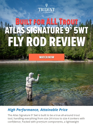 Trident Fly Fishing Product Launch