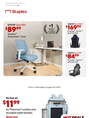 Staples Sale Announcement