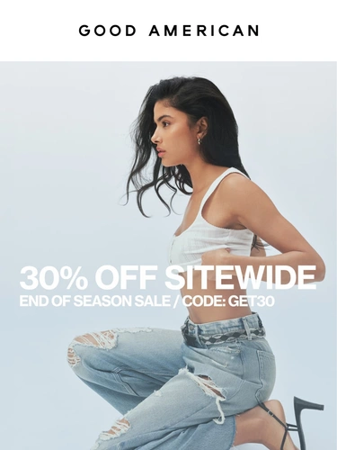 Good American Sale Announcement