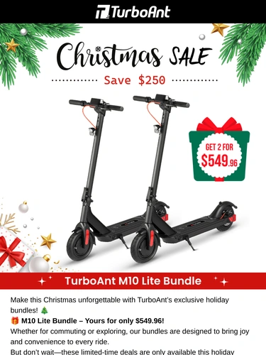 TurboAnt Holiday Campaign