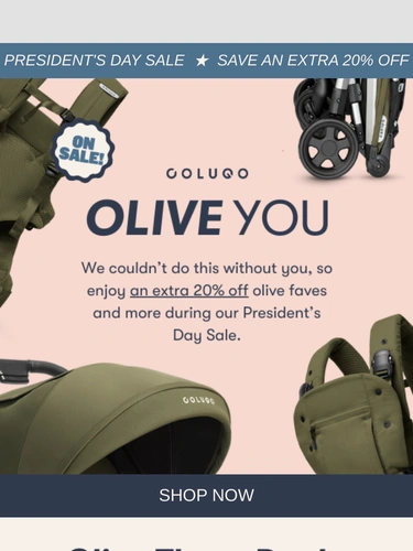 Colugo Sale Announcement