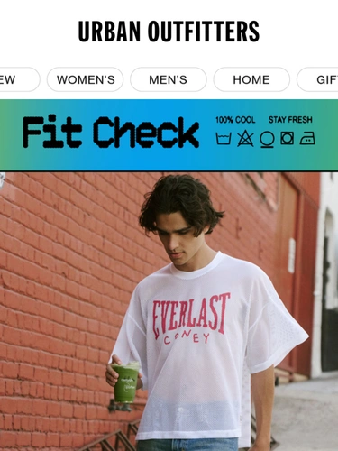 Urban Outfitters Newsletter