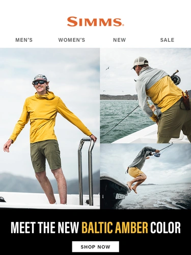 Simms Fishing Newsletter