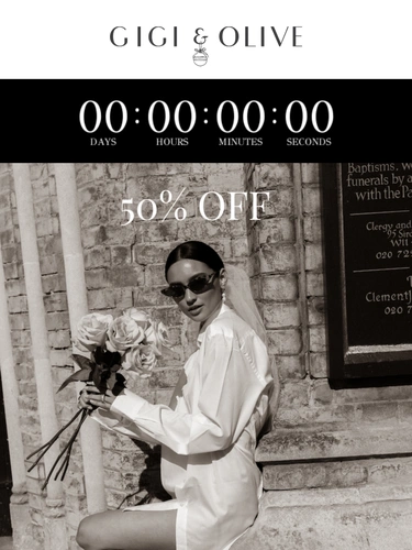 Gigi and Olive Sale Announcement