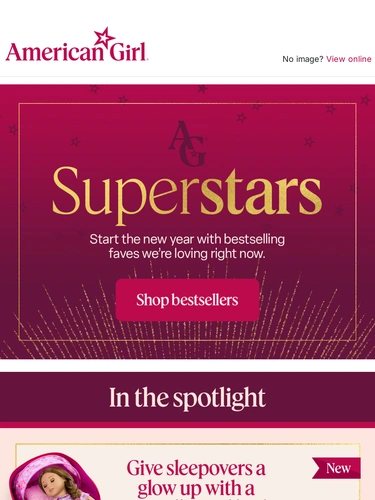 American Girl Sale Announcement