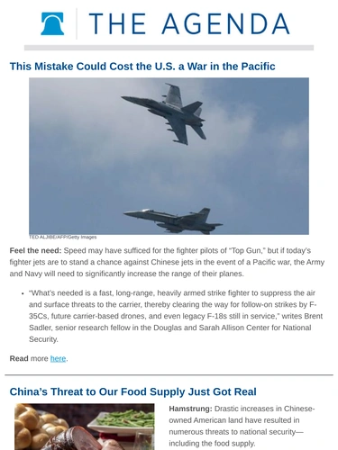 Heritage Foundation Newsletter