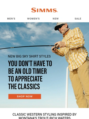Simms Fishing Newsletter