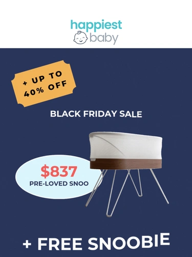 Happiest Baby Sale Announcement