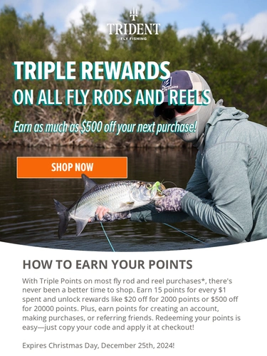 Trident Fly Fishing Loyalty Program