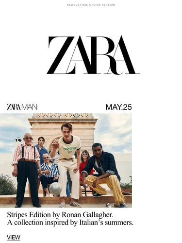 Zara Newsletter
