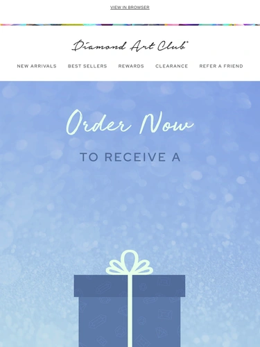 Diamond Art Club Sale Announcement