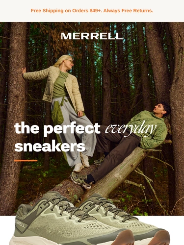 Merrell Sale Announcement