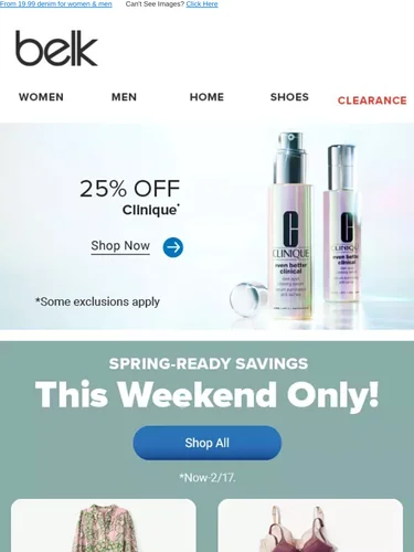 Belk Sale Announcement