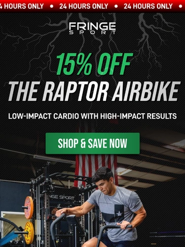 Fringe Sport Sale Announcement