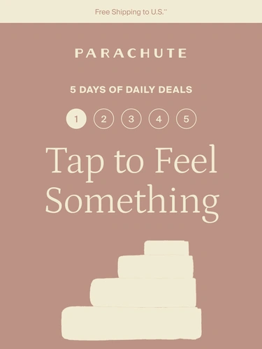 Parachute Home Sale Announcement