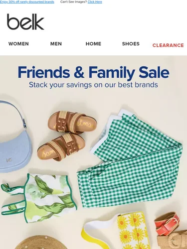 Belk Sale Announcement