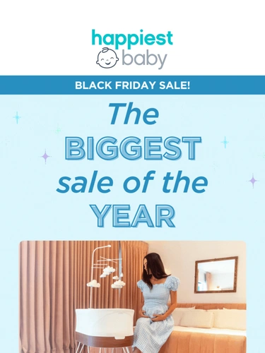 Happiest Baby Sale Announcement