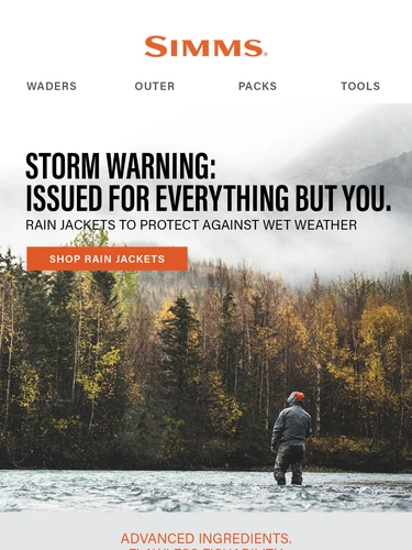 Simms Fishing Newsletter
