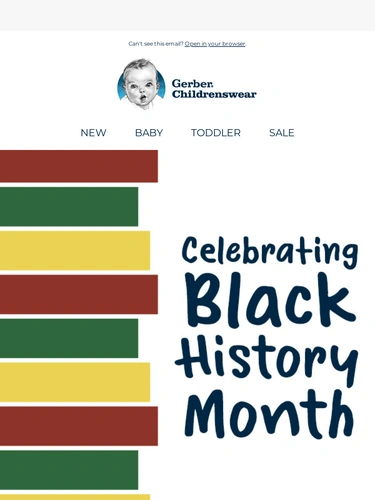 Gerber Childrenswear Newsletter